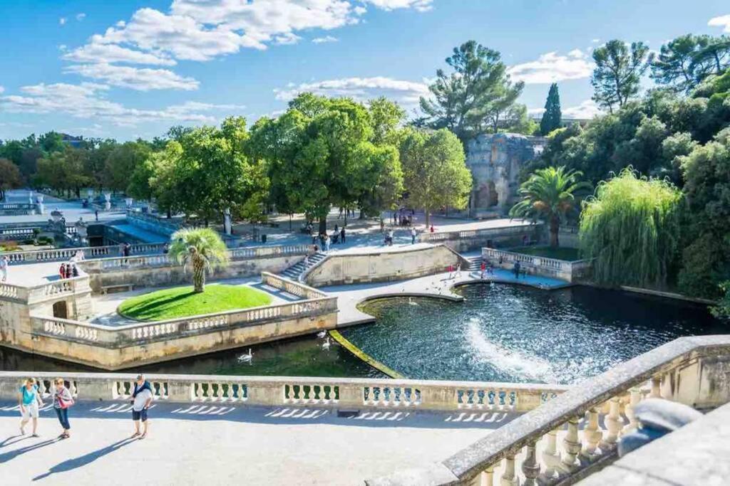 Le Jad Joli F2 Proche Gare, Arenes Avec Terrasse Privee Apartment Nimes Ngoại thất bức ảnh